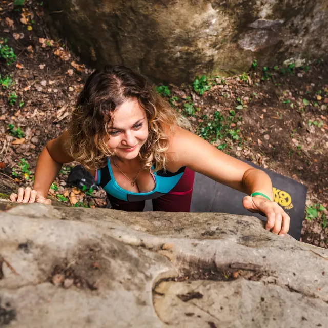 Site d'escalade de blocs des Grès d'Annot_Annot