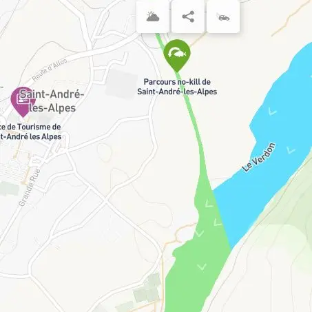 Parcours de pêche no-kill