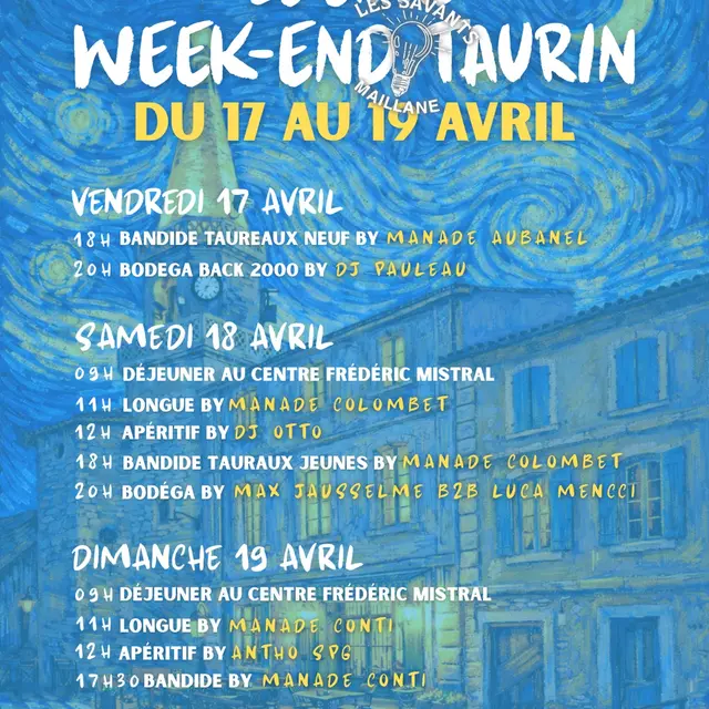 Week-end taurin des Savants_Maillane