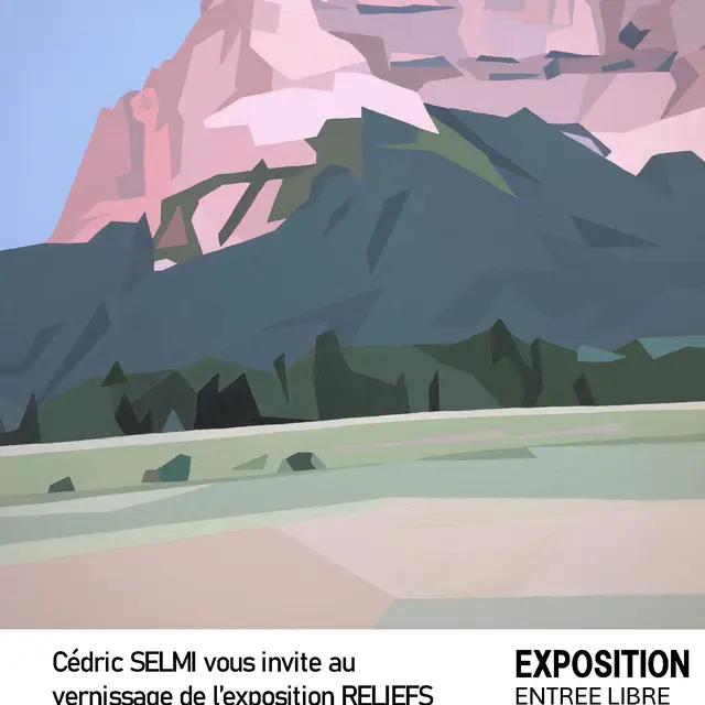 Vernissage exposition Reliefs de Cédric Selmi_Saint-Gervais-les-Bains