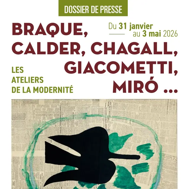 Exposition - Braque, Calder, Chagall, Giacometti, Miro... Les Ateliers de la Modernité_Toulon