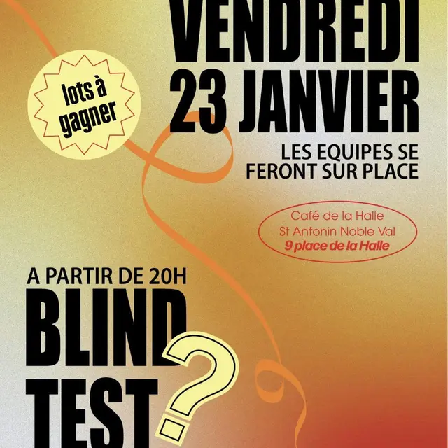 Blind test - Café de la Halle_Saint-Antonin-Noble-Val