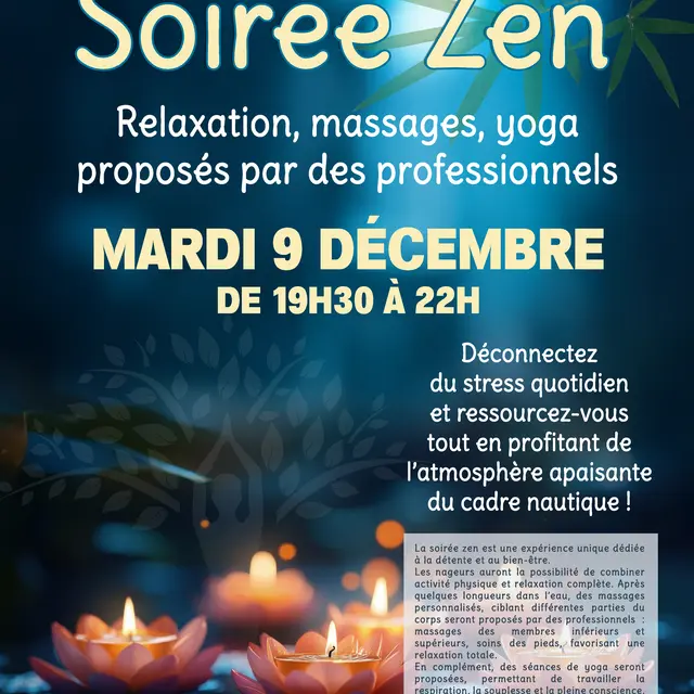 Soirée zen au Stade Nautique_Gap