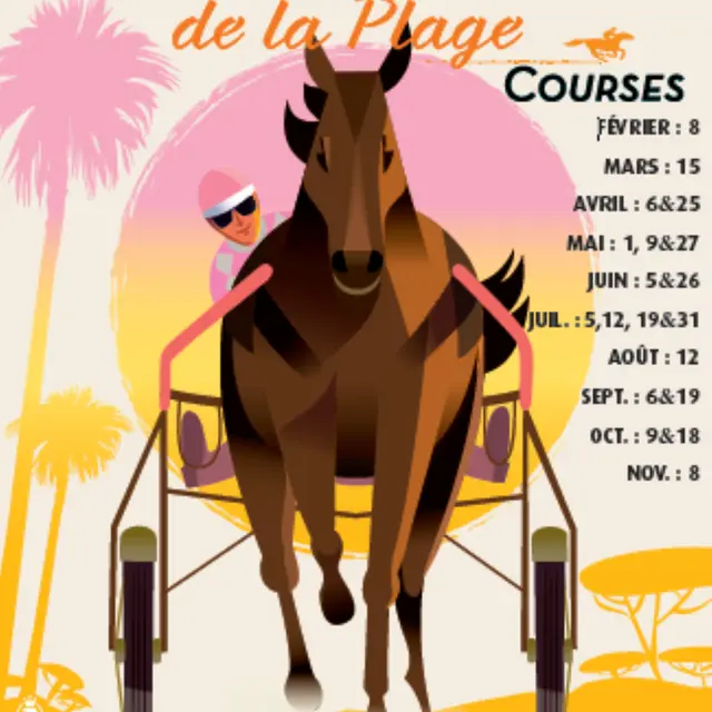 Courses hippiques à l'hippodrome d'Hyères_Hyères