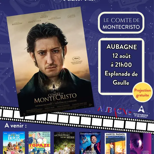 Ciné plein air - Le Comte de Monte-Cristo_Aubagne