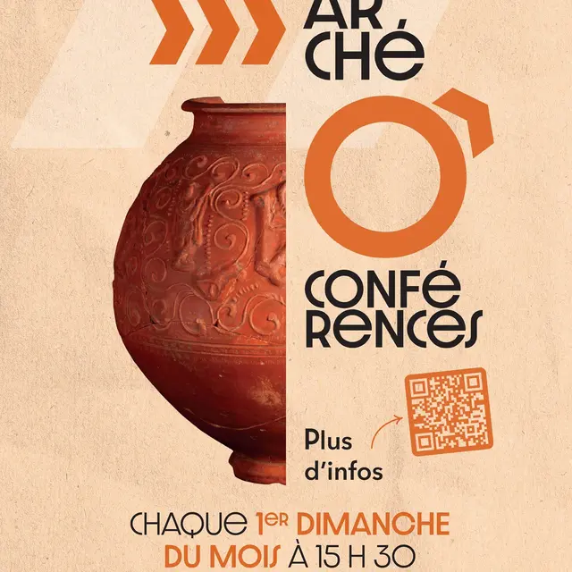 Arché Ô conférence : cycle le vin dans l'Antiquité_Lezoux