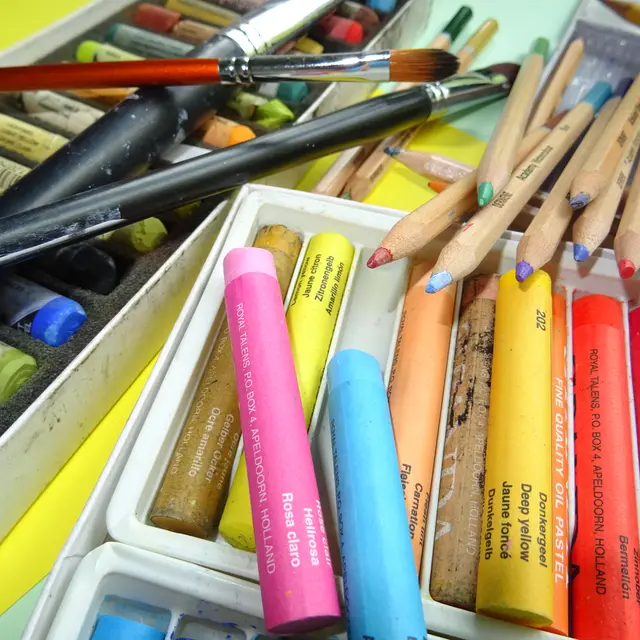 Outils à dessin - atelier artiste en herbe