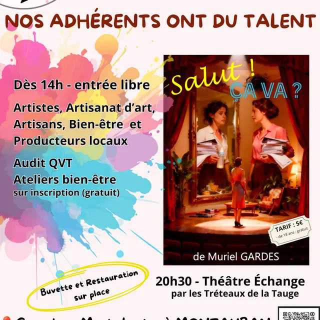 Affiche Nos adhérents ont du talent