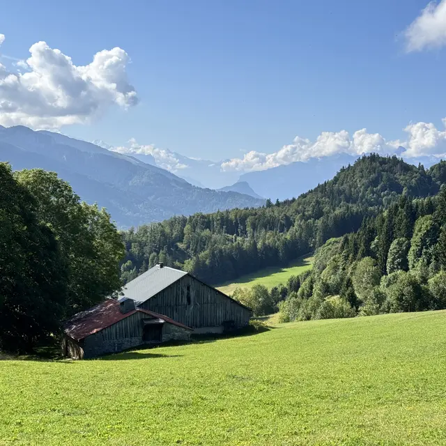 Sentier de randonnée - La Boucle des Fangles_Mégevette
