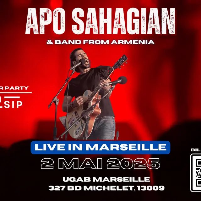 Concert de Apo Sahagian & Band et DJ Sip
