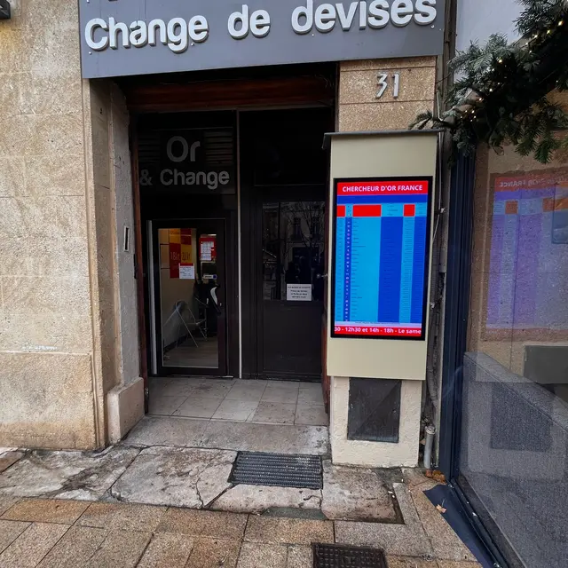 Achat d'or & change de devises_Aix-en-Provence