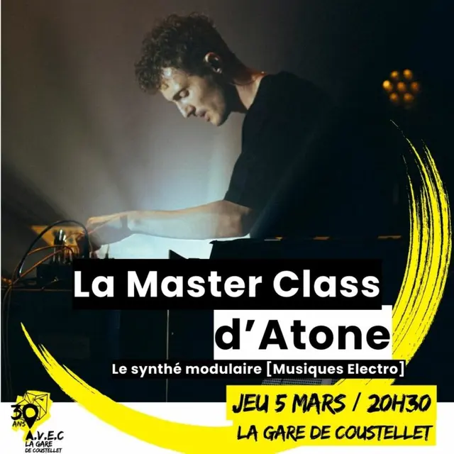 MASTER CLASS d’Atone : Le Synthé Modulaire_Maubec