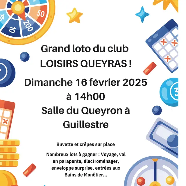 Loto de l'association Loisirs Queyras_Guillestre