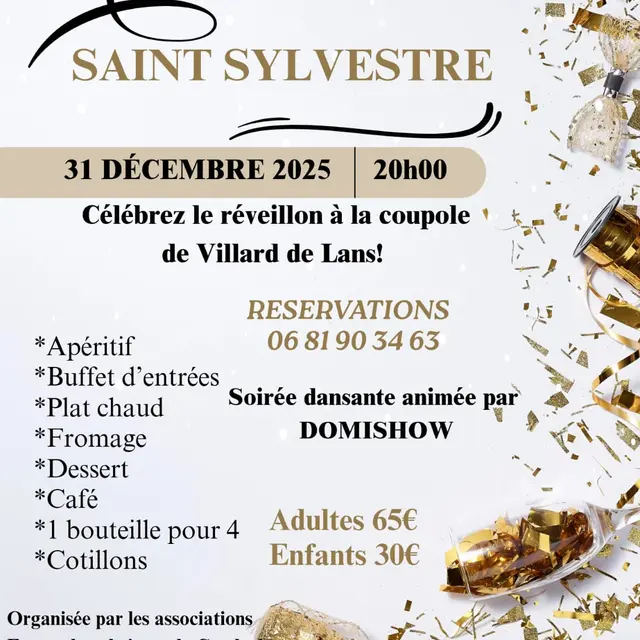 Réveillon de la Saint Sylvestre_Villard-de-Lans