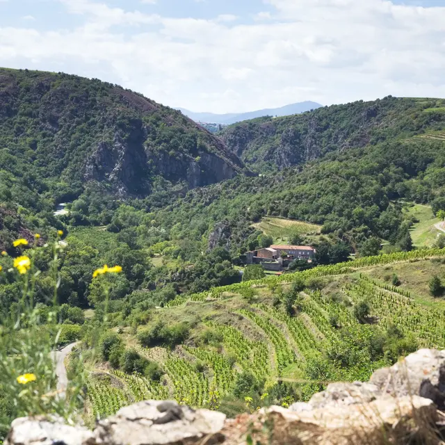 Le grand huit ozon - itinéraire de randonnée pédestre