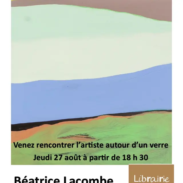 Exposition de Béatrice Lacombe - Librairie Montfort_Vaison-la-Romaine