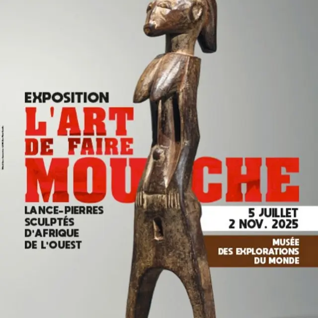 Exposition L'art de faire mouche ! - Lance-pierres sculptés d'Afrique de l'Ouest_Cannes