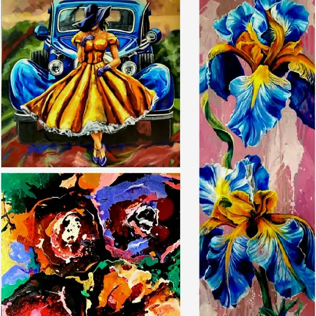 Affiche provisoire de l'exposition Corinne Saboureux