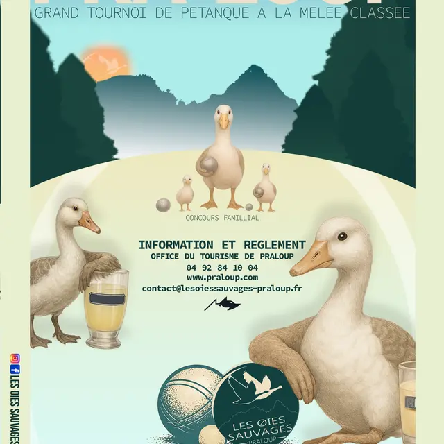 Grand Tournoi de Pétanque_Pra Loup 1600