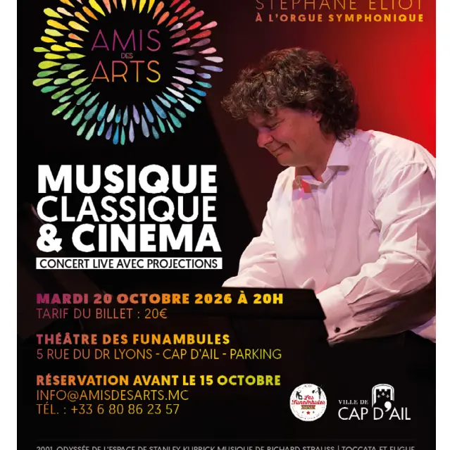 Stéphane Eliot à l'orgue symphonique_Cap-d'Ail