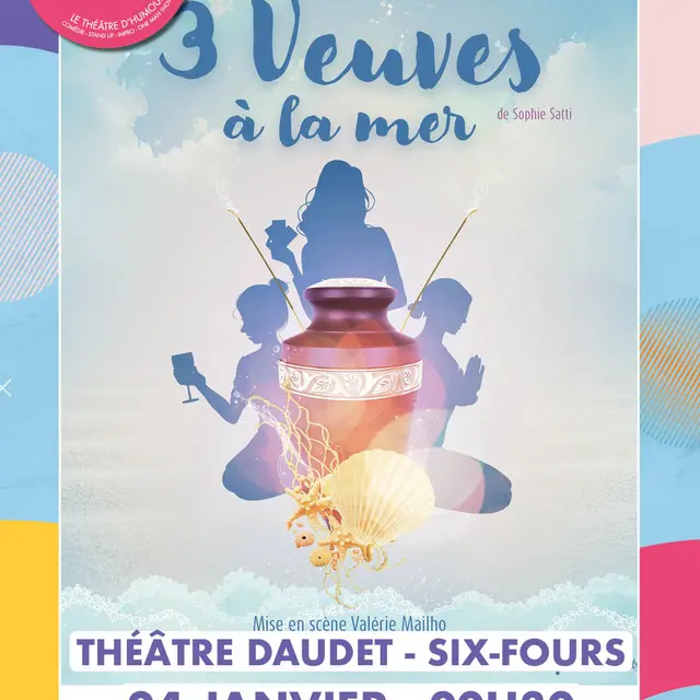 Spectacle : 3 veuves à la mer_Six-Fours-les-Plages