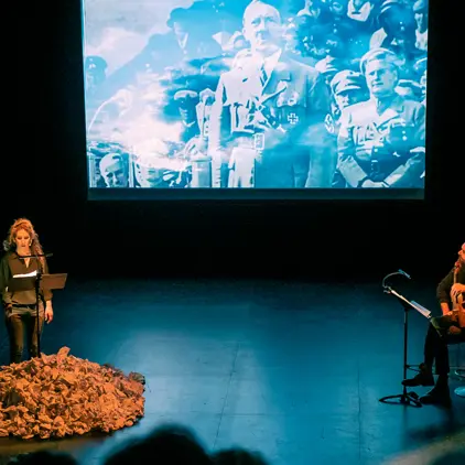 Le journal d'Anne Franck ciné concert littéraire_Bollène