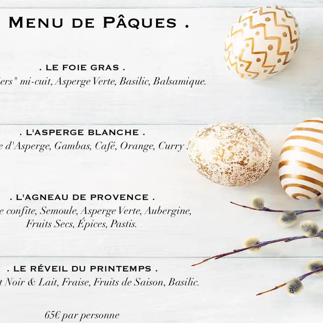 Menu de Pâques_Caseneuve