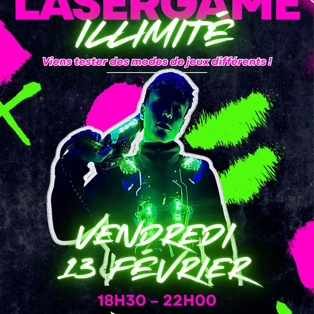 Évènement Laser Game 13 février