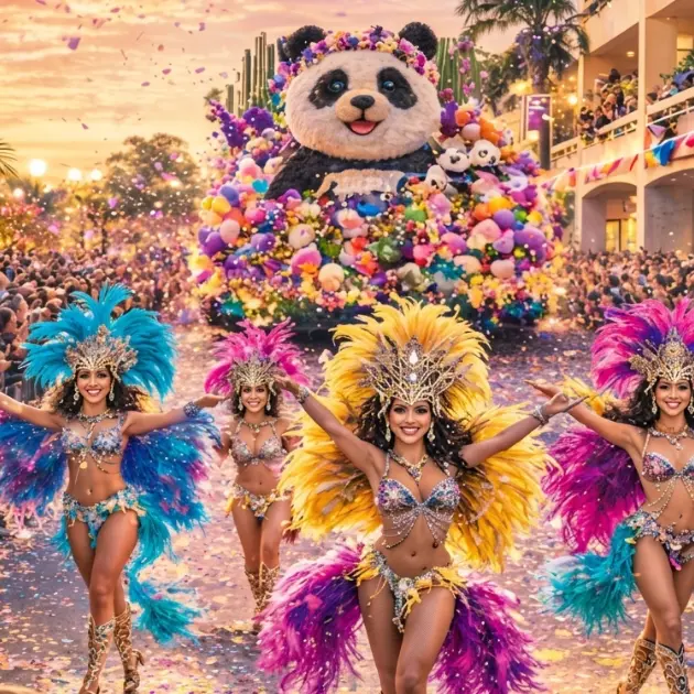 Carnaval du Pin_Bormes-les-Mimosas