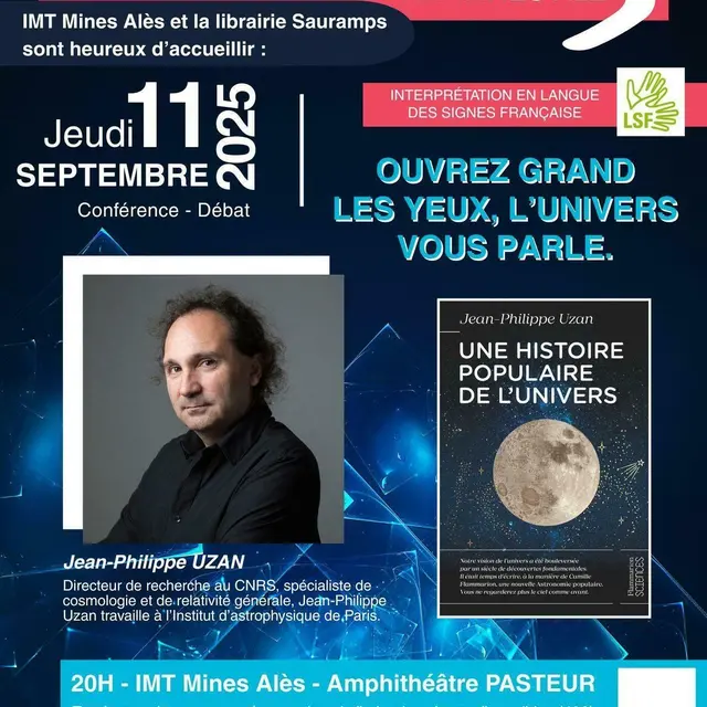 Conférence débat “Ouvrez grand les yeux, l’univers vous parle”