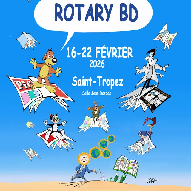 Festival Rotary BD - Remise du Prix Rotary BD_Saint-Tropez