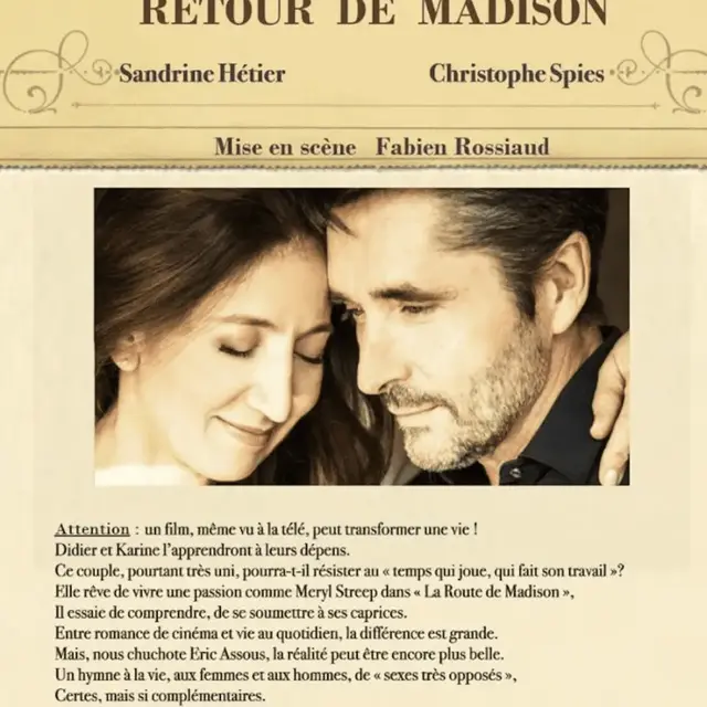 THÉÂTRE : RETOUR DE MADISON_Abondance