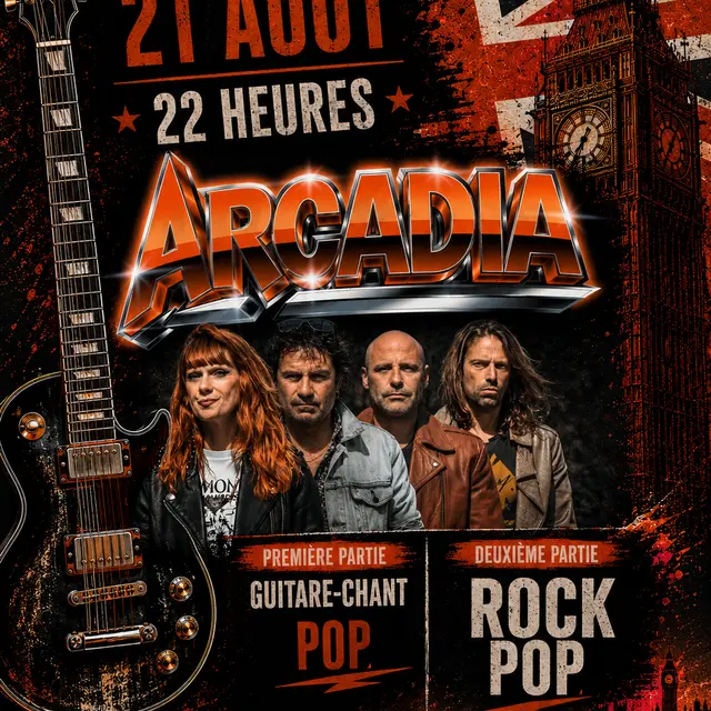 Concerts Pop Rock Arcadia_Thorame-Haute