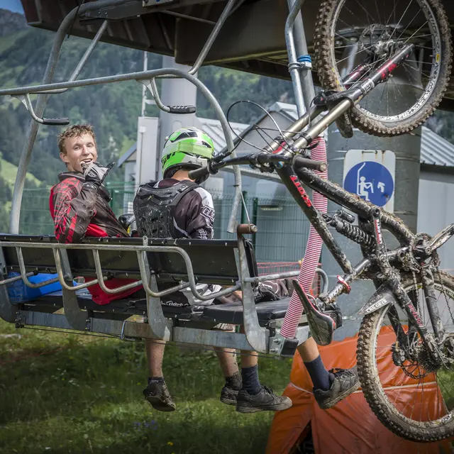 Bike Park Bernex lift