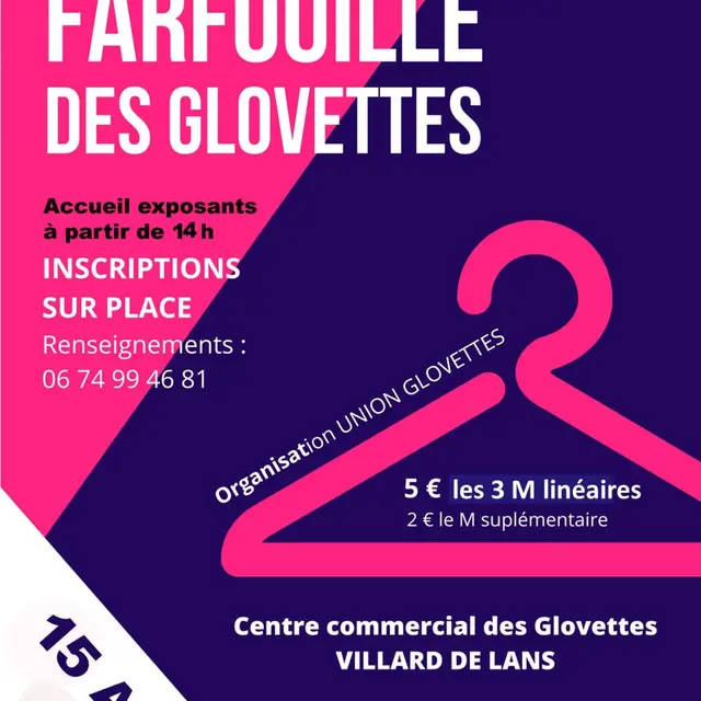 Vide grenier - Farfouille des Glovettes_Villard-de-Lans