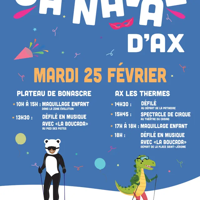 Carnaval  à 3 Domaines_Ax-les-Thermes