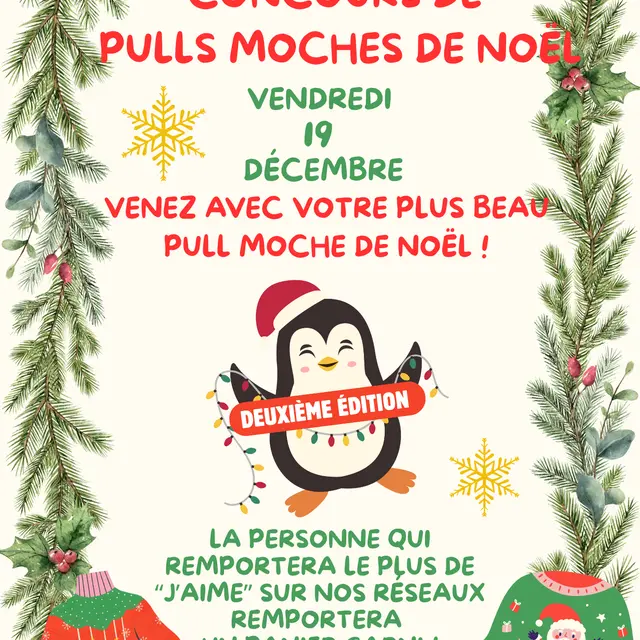 Concours de pulls moches de Noêl_Sainte-Marie-de-Ré