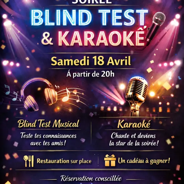 Soirée Blind Test et Karaoké à la Brasserie du Petit Lac !_Moustiers-Sainte-Marie