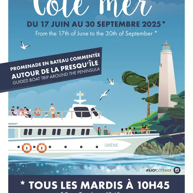 Promenade en bateau commentée_Saint-Jean-Cap-Ferrat