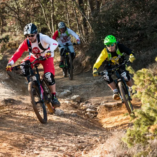 Itinéraire VTT à Rustrel