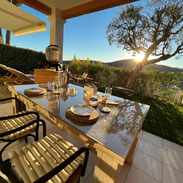 Terrasse de l'appartement