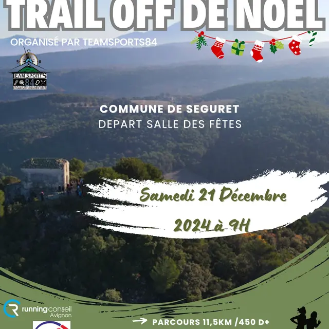Trail off de Noël_Séguret
