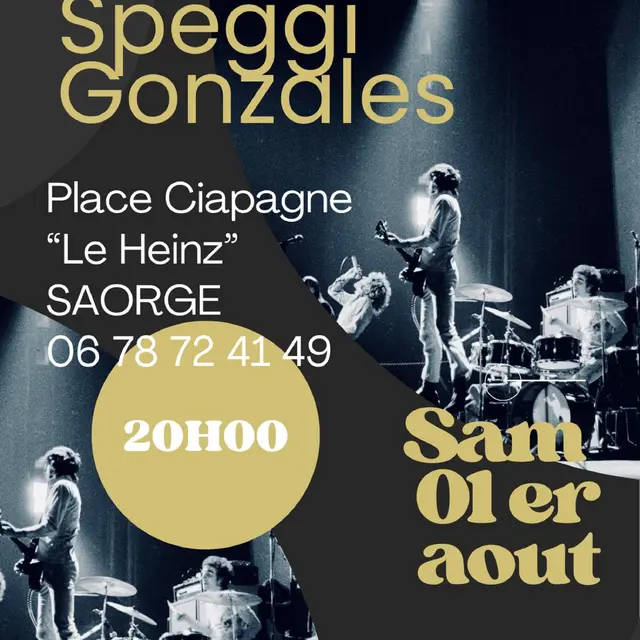 Concert avec Speggi Gonzales_Saorge