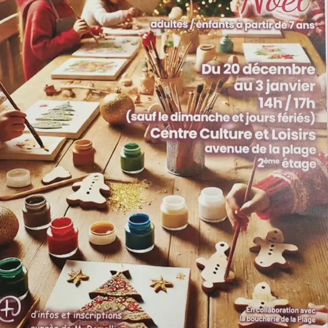 Atelier Peinture de Noël_Roquebrune-Cap-Martin
