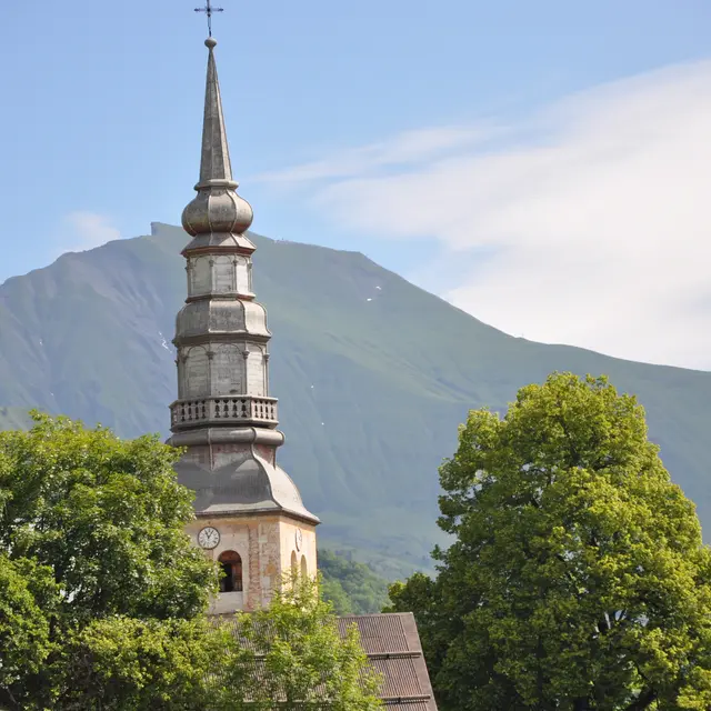 Hauteluce, clocher