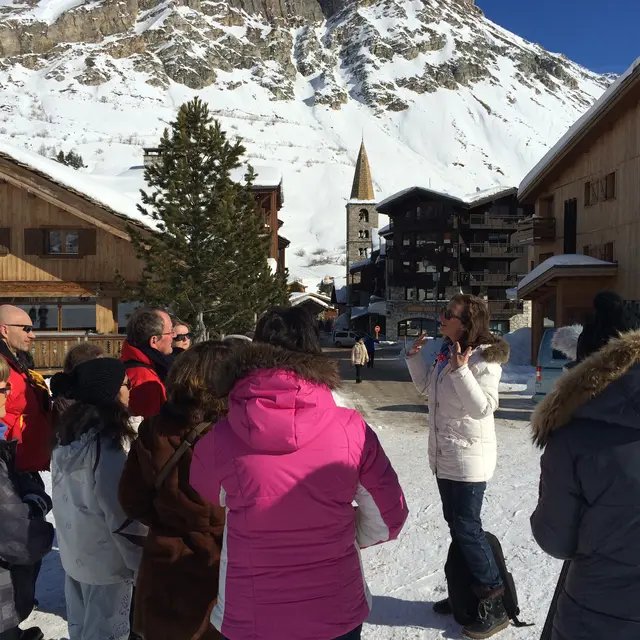 Visite guidée de Val d'Isère
