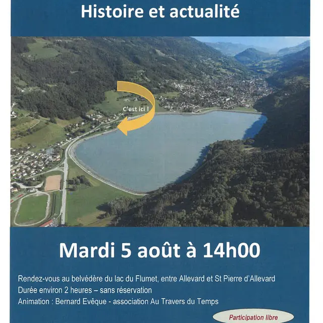 Visite guidée le Bassin du Flumet, histoire et actualité_Crêts en Belledonne