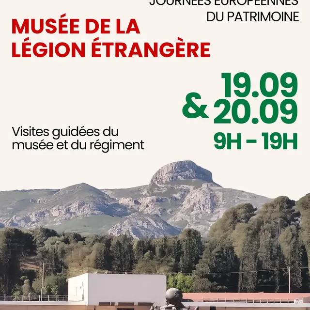JEP - Visite du musée de la Légion étrangère_Aubagne