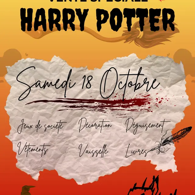 Vente spéciale Harry Potter_Saint-Laurent-du-Pont