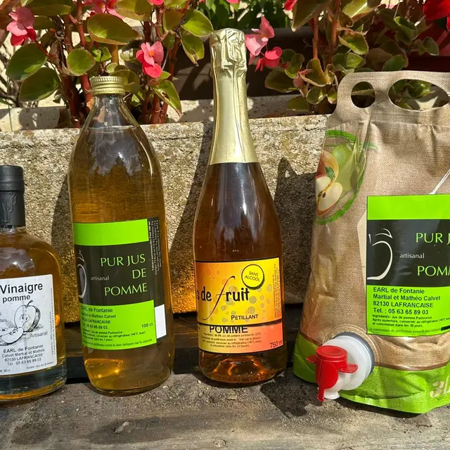 Produits à base de pomme à Lafrançaise